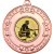 Fishing Tri Star Medal | Bronze | 50mm - M69BZ.FISHING