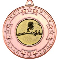 Pool Tri Star Medal | Bronze | 50mm