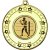 Boxing Tri Star Medal | Gold | 50mm - M69G.BOXING