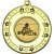 Go Kart Tri Star Medal | Gold | 50mm - M69G.GOKART
