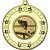 Snooker Tri Star Medal | Gold | 50mm - M69G.SNOOKER