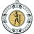 Boxing Tri Star Medal | Silver | 50mm - M69S.BOXING