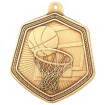 Falcon Basketball Medal | Gold | 65mm