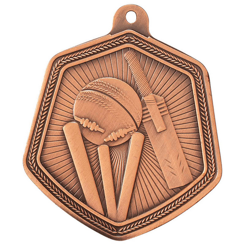 Falcon Cricket Medal | Bronze | 65mm