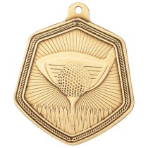 Falcon Golf Medal | Gold | 65mm