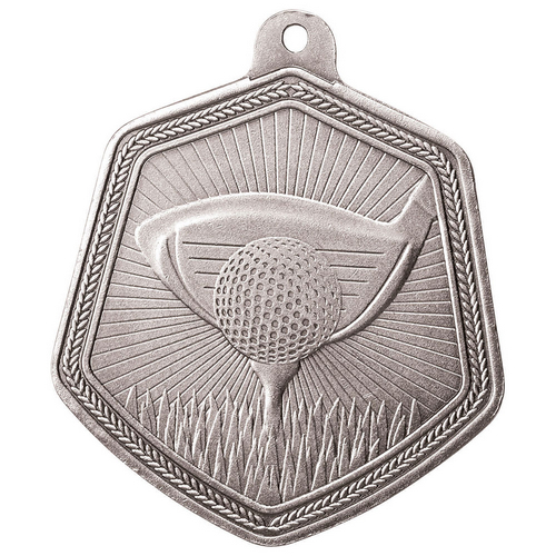 Falcon Golf Medal | Silver | 65mm