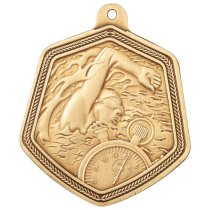 Falcon Swimming Medal | Gold | 65mm