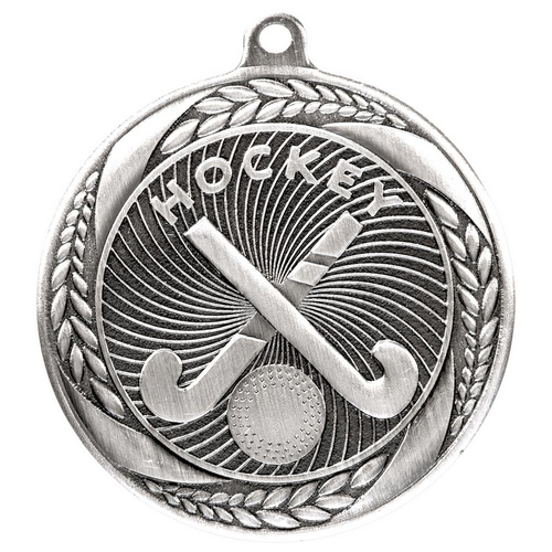 Typhoon Hockey Medal | Silver | 55mm