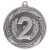 Typhoon 2nd Place Medal | Silver | 55mm - MM20452S