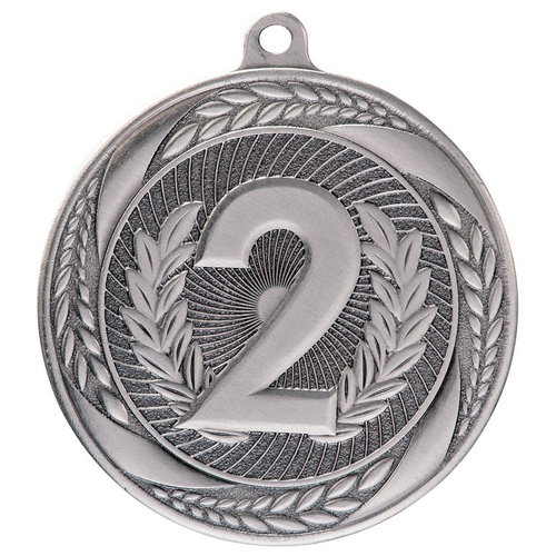 Typhoon 2nd Place Medal | Silver | 55mm