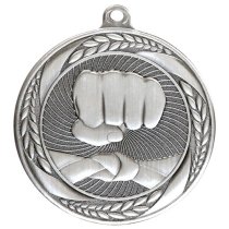 Typhoon Martial Arts Medal | Silver | 55mm