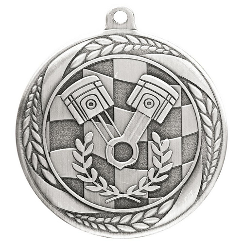 Typhoon Motorsports Medal | Silver | 55mm