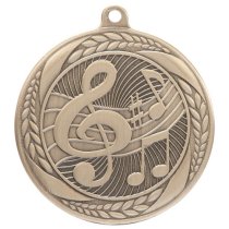 Typhoon Music Medal | Gold | 55mm