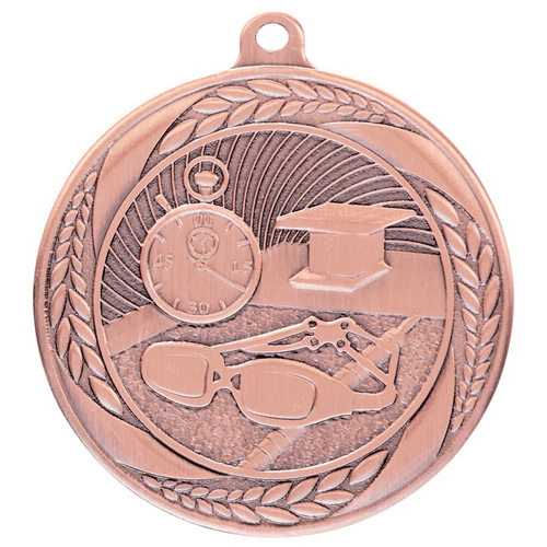 Typhoon Swimming Medal | Bronze | 55mm