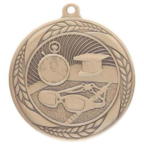 Typhoon Swimming Medal | Gold | 55mm