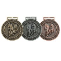 Olympia Cycling Medal Antique | Bronze | 60mm