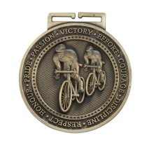 Olympia Cycling Medal Antique | Gold | 60mm