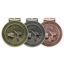 Olympia Taekwondo Medal | Antique Bronze | 70mm