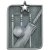 Centurion Star Cricket Medal | Silver | 53 x 40mm - MM15009S