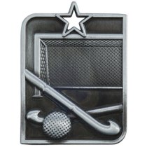 Centurion Star Hockey Medal | Silver | 53 x 40mm