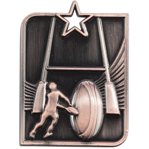 Centurion Star Rugby Medal | Bronze | 53 x 40mm