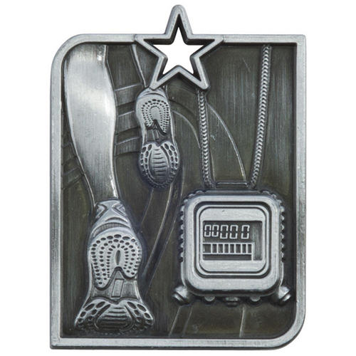 Centurion Star Running Medal | Silver | 53 x 40mm