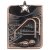 Centurion Star Swimming Medal | Bronze | 53 x 40mm - MM15011B