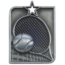 Centurion Star Tennis Medal | Silver | 53 x 40mm