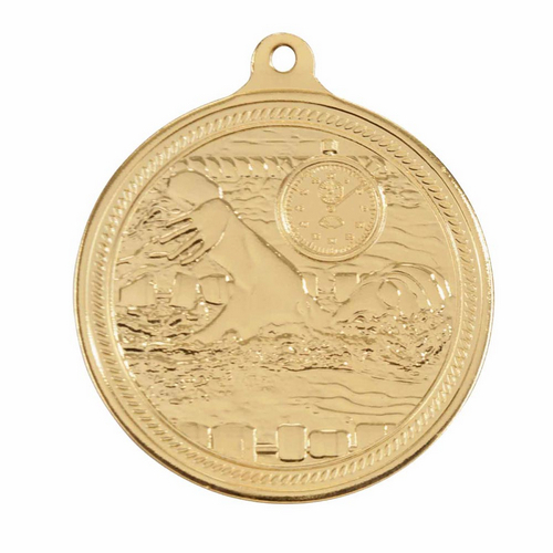 Endurance Swimming Medal | Gold | 50mm