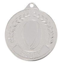 Discovery Rugby Medal | Silver | 50mm