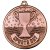 Cascade Sports Day Iron Medal | Antique Bronze | 50mm - MM19166B