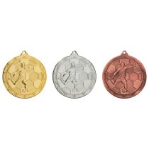 Impulse Football Medal | 50mm | Bronze