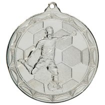 Impulse Football Medal | 50mm | Silver