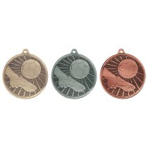 Formation Football Medal | 50mm | Antique Bronze