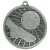 Formation Football Medal | 50mm | Antique Silver - MM19165S