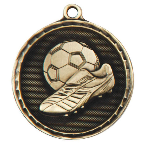 Power Boot Medal | 50mm | Antique Gold