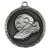 Power Boot Medal | 50mm | Antique Silver - MM16052S