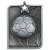 Centurion Star Series Football Medal | 53 x 40mm | Silver - MM15007S