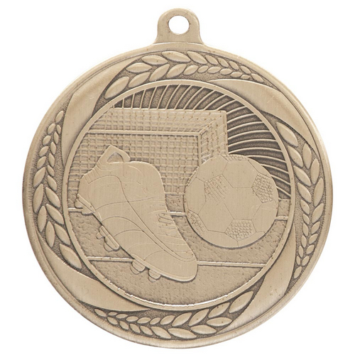 Typhoon Football Medal | 55mm | Gold