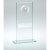 Jade/Silver Glass Rugby Trophy | 184mm - JR4-TD859GD