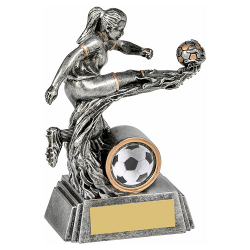 Incendiary Womens Football Trophy | 130mm | G7