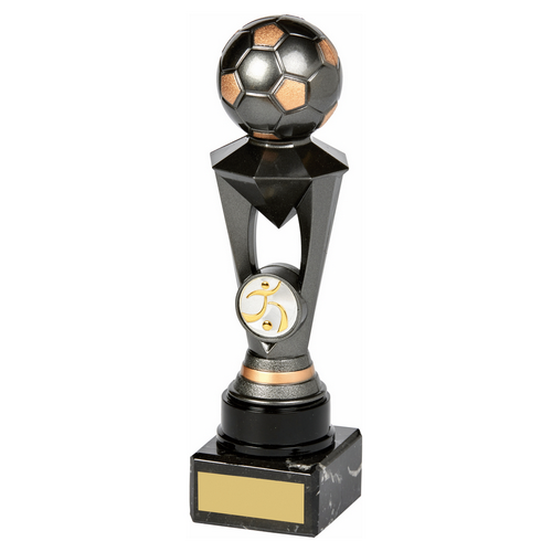 Steel Diamond Football Trophy | 200mm | G6