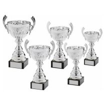 Aero Silver Trophy Cup With Handles | 360mm | G124