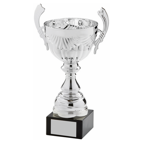 Aero Silver Trophy Cup With Handles | 340mm | S52