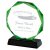 Halo Premium Jade Glass Award | Presentation Case | 140mm - T2915