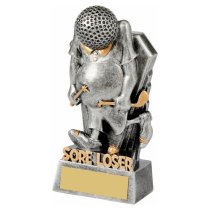 Obsession Golf Trophy | Sore Loser | 130mm