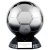 Elite Football Trophy | Heavyweight | Platinum to Black | 145mm | G23 - PA24000A