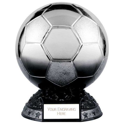 Elite Football Trophy | Heavyweight | Platinum to Black | 145mm | G23
