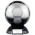 Elite Football Trophy | Heavyweight | Platinum to Black | 185mm | G24 - PA24000C