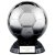 Elite Football Trophy | Heavyweight | Platinum to Black | 200mm | G25 - PA24000D